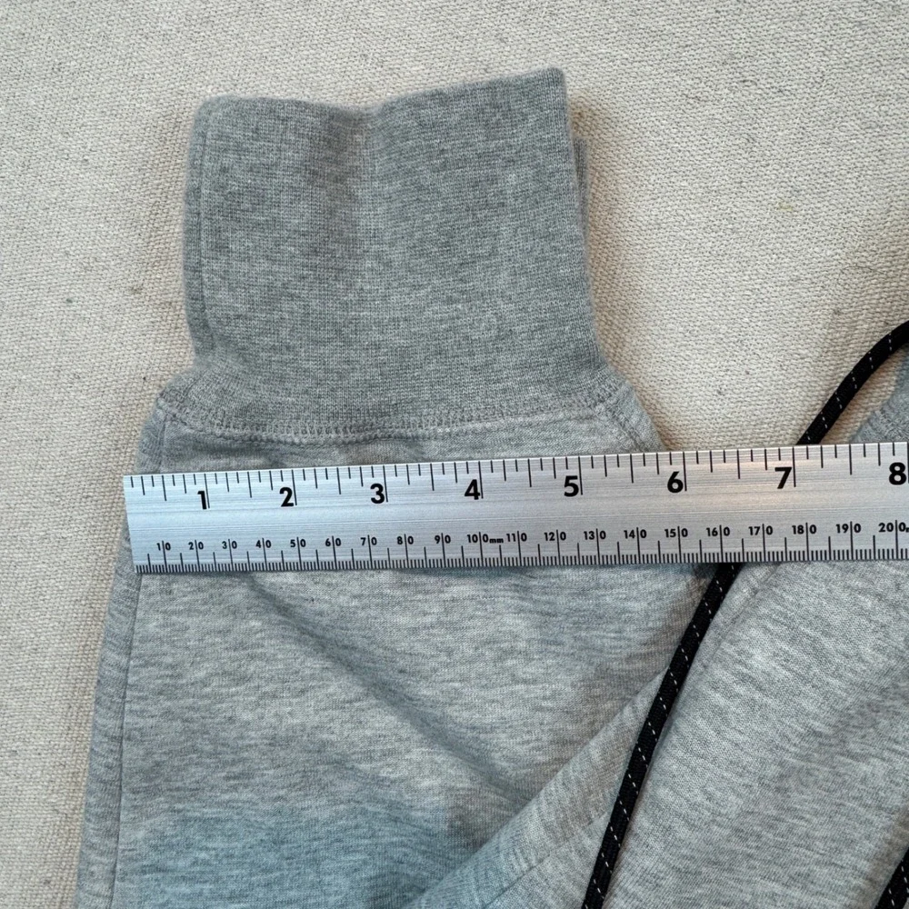 Nike Small Tech Fleece Joggers Men Gray Tapered Slim Fit Sweatpants